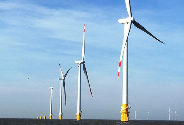 Mise en service de la première centrale éolienne de Ben Tre